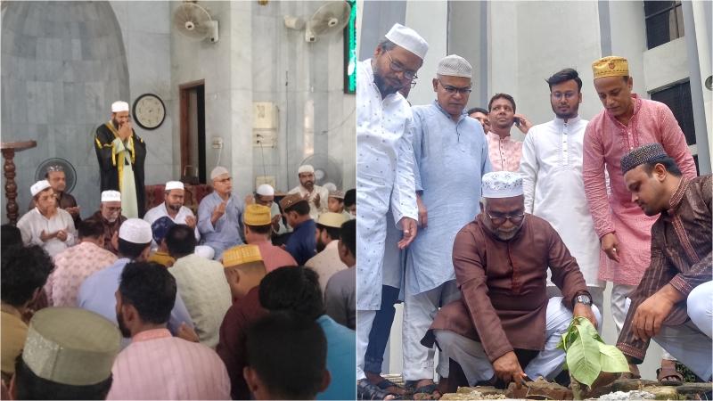 বেগম খালেদা জিয়ার জন্মবার্ষিকী উপলক্ষে ইবিতে দোয়া ও বৃক্ষরোপণ